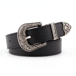 Leather Western Cowgirl Waist Belt