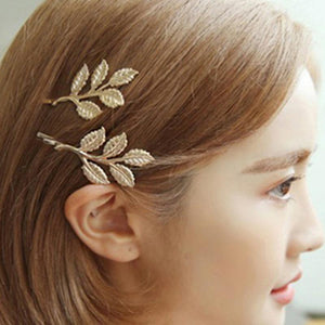 Leaves Snap Hairpin