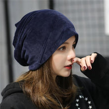 Load image into Gallery viewer, Women&#39;s Velvet Beanie Hat