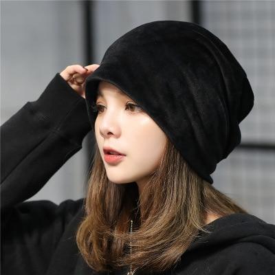 Women's Velvet Beanie Hat