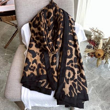 Load image into Gallery viewer, Hot Scarf Leopard Shawls