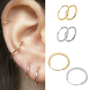 Simple Round Circle Small Earring