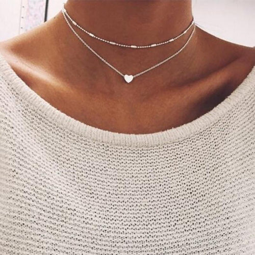 Jewelry Love Heart Necklace