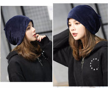 Load image into Gallery viewer, Women&#39;s Velvet Beanie Hat