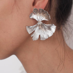 Leaf Shape Drop Earring