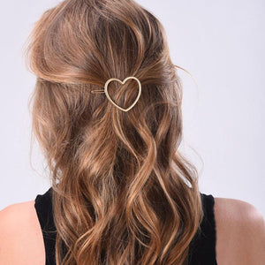 Girls Star Heart Hairpin