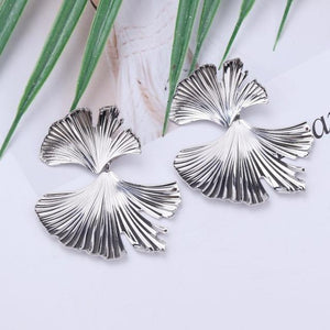 Leaf Shape Drop Earring