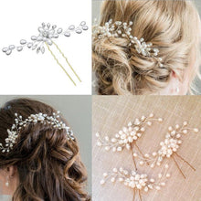 Load image into Gallery viewer, Vintage Bridal Jewelry HairPin