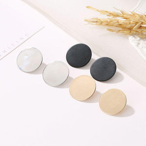 Trendy Round Metal Earring