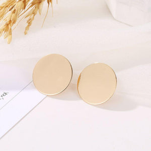 Trendy Round Metal Earring