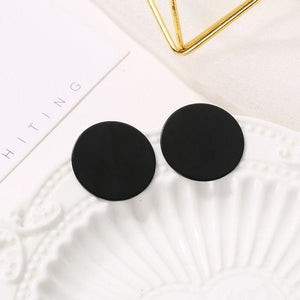 Trendy Round Metal Earring