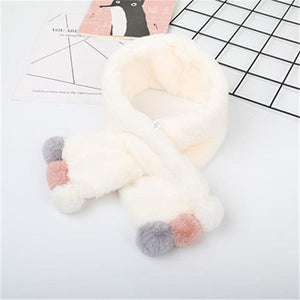 Cute Rabbit Fur Scarf