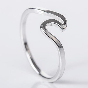 Fashion Simple Wave Rings