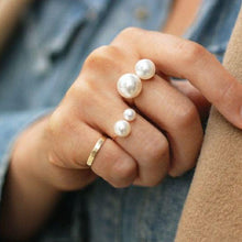 Load image into Gallery viewer, Fashion Pearl Ring