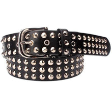 Load image into Gallery viewer, Round rivets Spike sequins belt