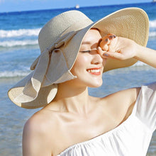 Load image into Gallery viewer, Summer Brim Straw Hat