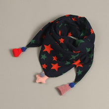 Load image into Gallery viewer, Winter Cartoon Triangle Scarves