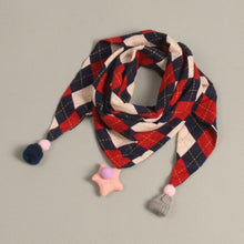 Load image into Gallery viewer, Winter Cartoon Triangle Scarves