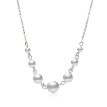 Load image into Gallery viewer, Simulated Pearl Necklace