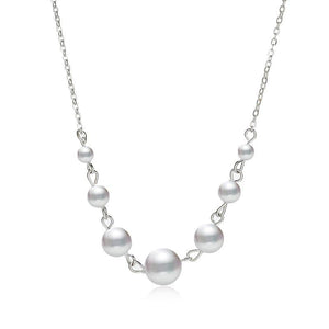 Simulated Pearl Necklace