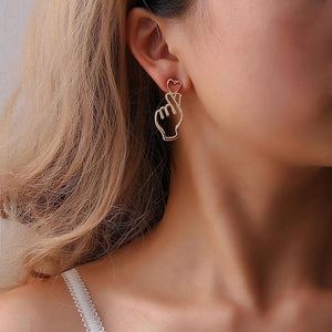 Gestures Dangle Earring