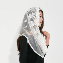 Load image into Gallery viewer, Catholic Head Wedding Scarf