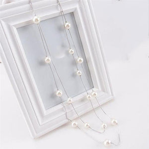 Simulated Pearls Necklace