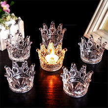 Load image into Gallery viewer, Mini Portable Glass Candlistick artware