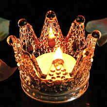 Load image into Gallery viewer, Mini Portable Glass Candlistick artware