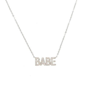 Alphabet Minimal Delicate Necklace