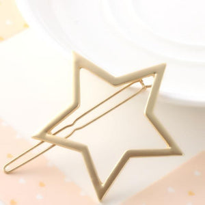 Girls Star Heart Hairpin