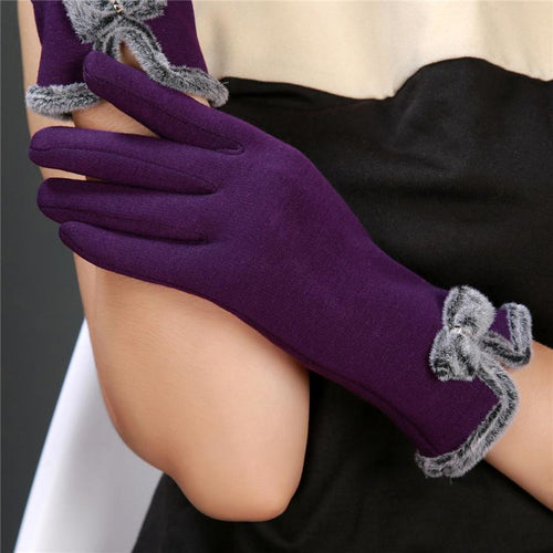 Cute Women Wrist Gloves